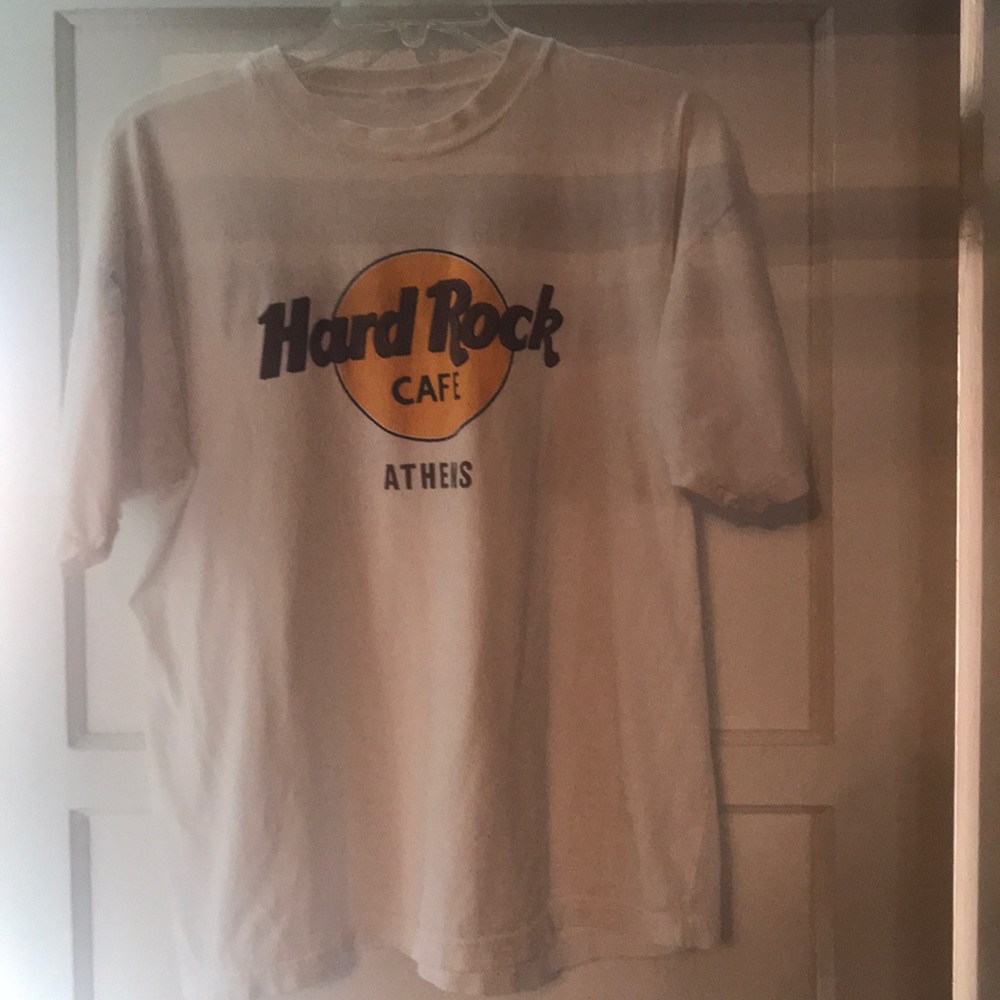 HARD ROCK ATHENS T SHIRT LARGE